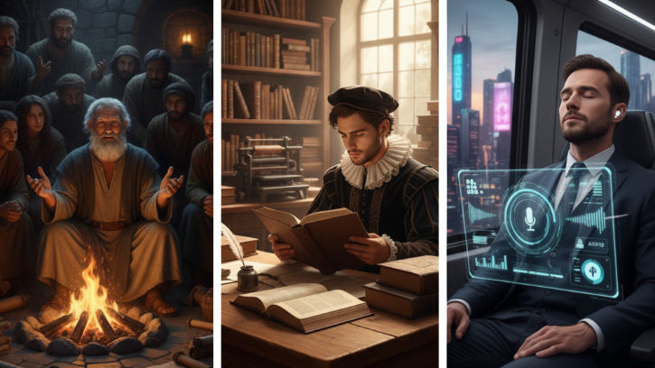 The Future of Reading: Why Audio-First Content is Taking Over